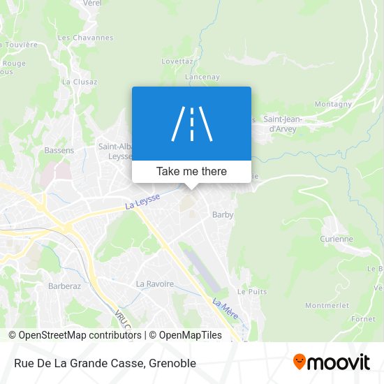 Rue De La Grande Casse map
