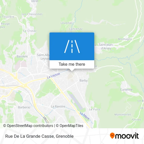 Rue De La Grande Casse map