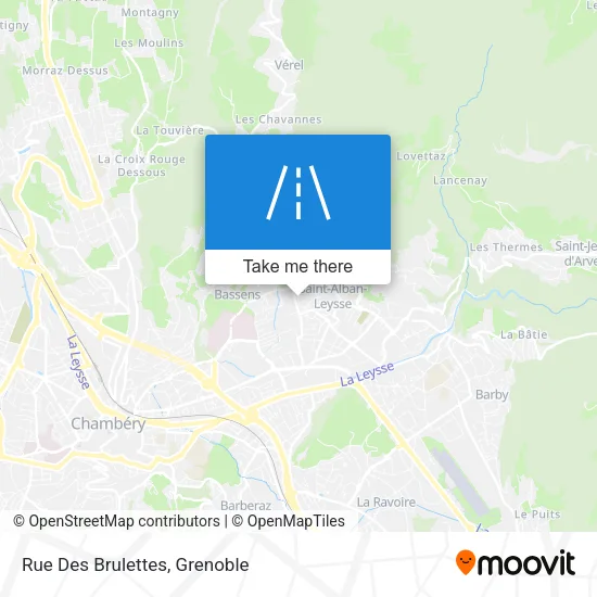 Rue Des Brulettes map