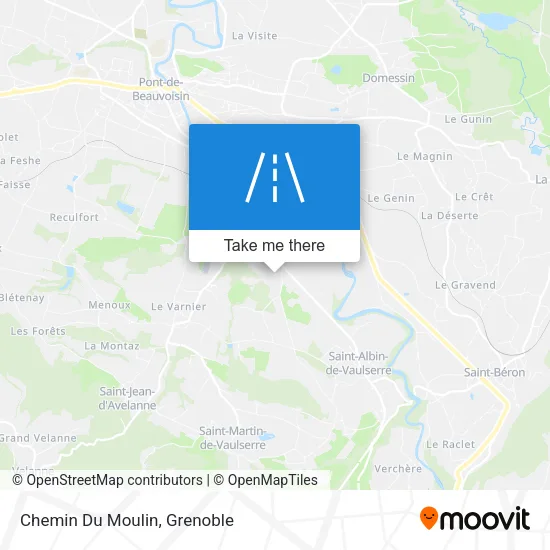 Chemin Du Moulin map