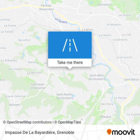 Impasse De La Bayardière map