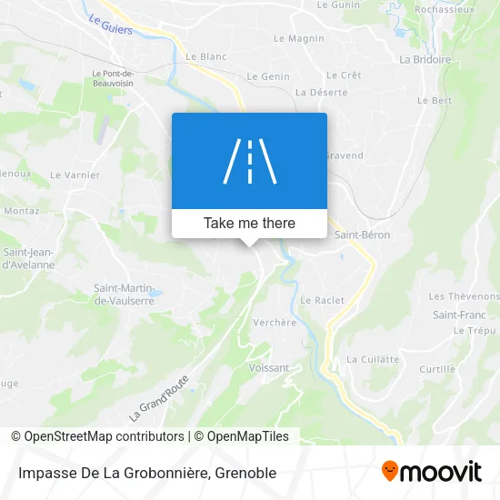 Impasse De La Grobonnière map