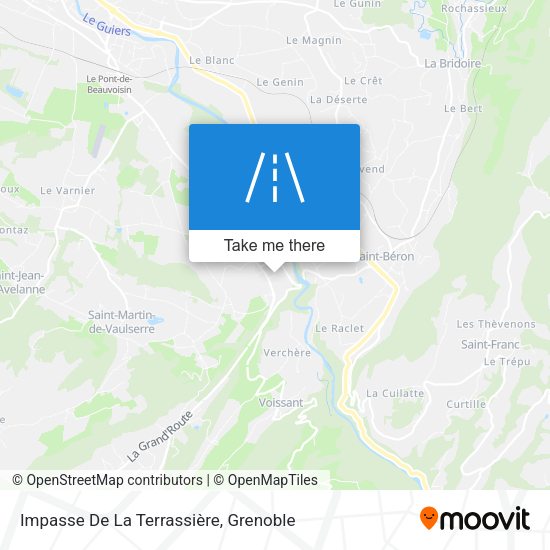 Impasse De La Terrassière map