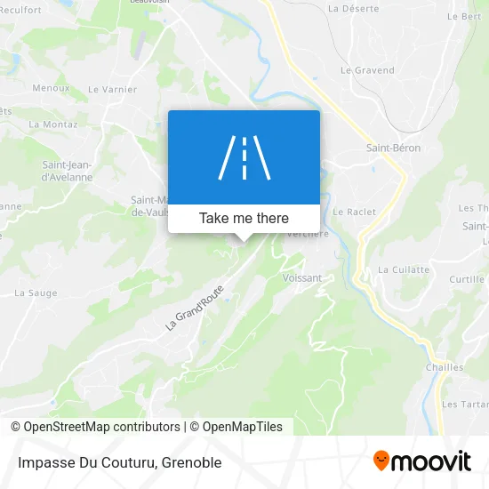 Impasse Du Couturu map