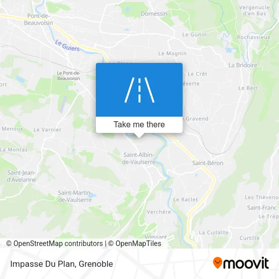 Impasse Du Plan map