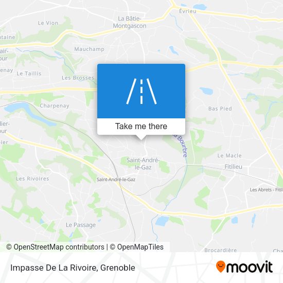 Impasse De La Rivoire map