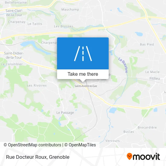 Rue Docteur Roux map