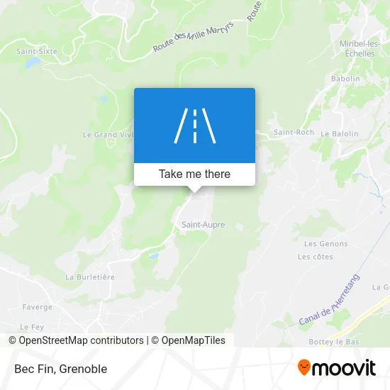 Bec Fin map