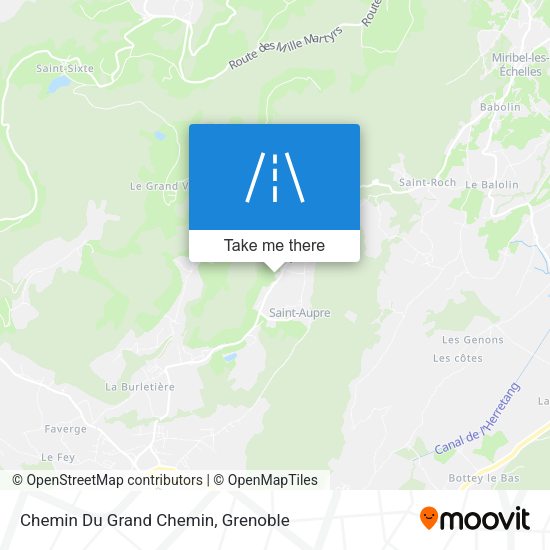 Chemin Du Grand Chemin map