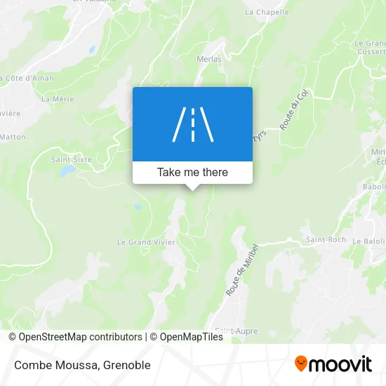 Combe Moussa map