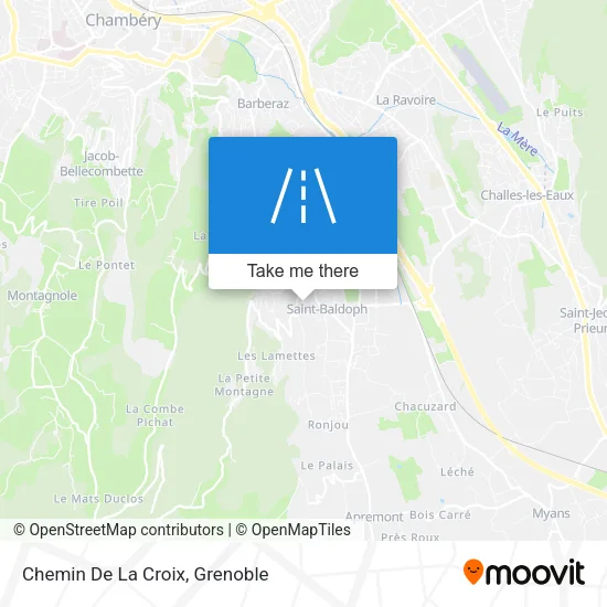 Chemin De La Croix map
