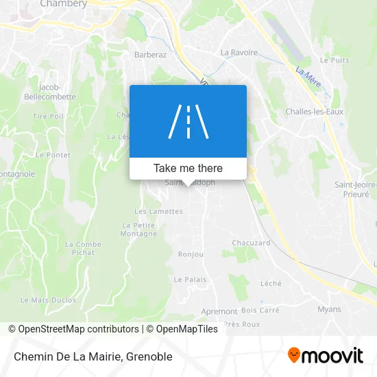 Chemin De La Mairie map