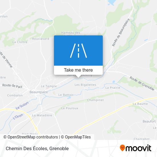Chemin Des Écoles map