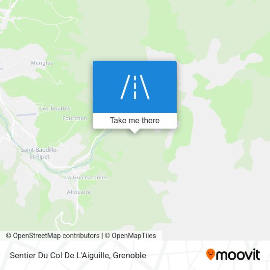 Sentier Du Col De L'Aiguille map