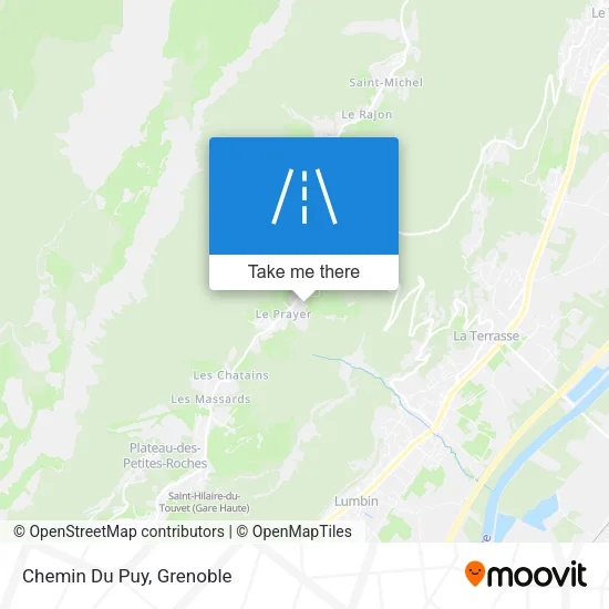 Chemin Du Puy map