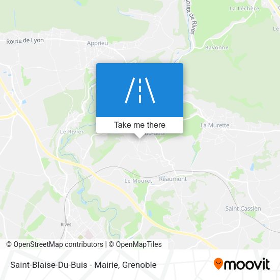 Saint-Blaise-Du-Buis - Mairie map