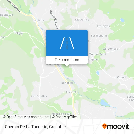 Chemin De La Tannerie map
