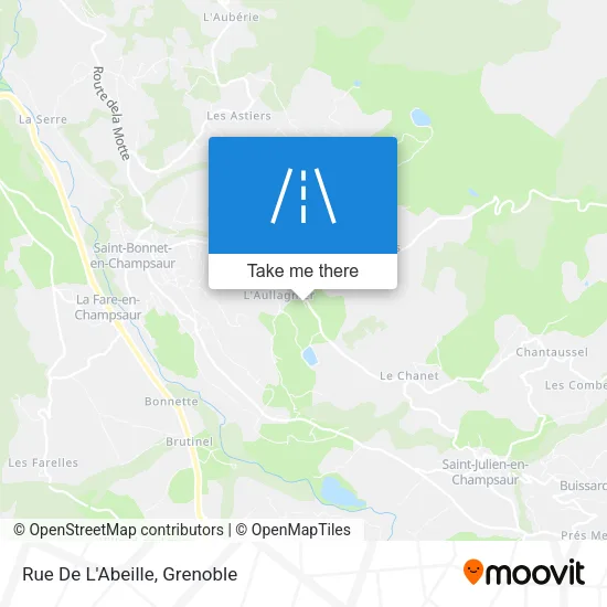 Rue De L'Abeille map