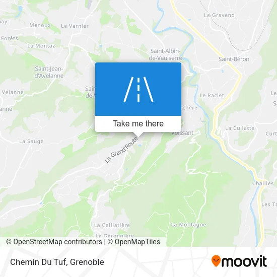 Chemin Du Tuf map