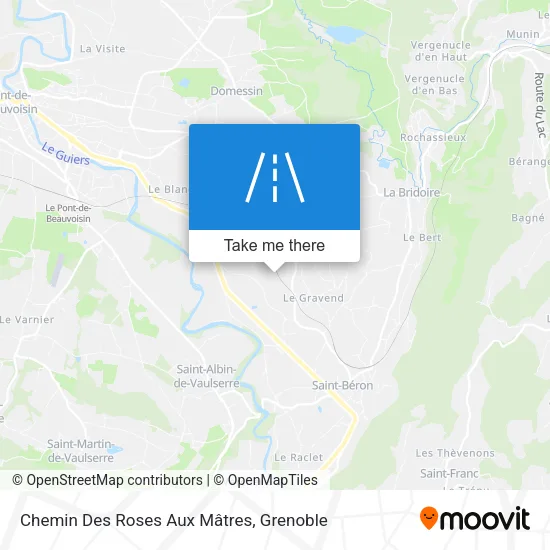 Chemin Des Roses Aux Mâtres map