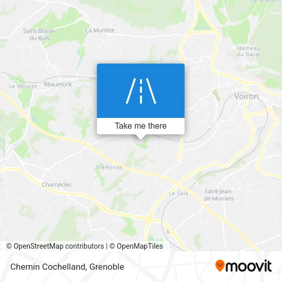 Chemin Cochelland map