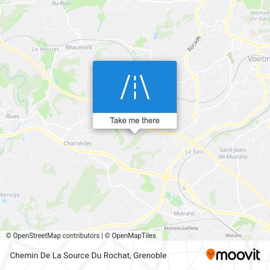 Chemin De La Source Du Rochat map