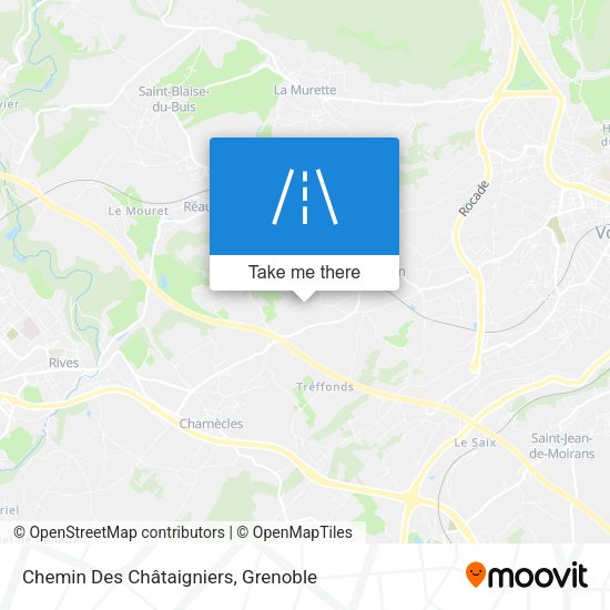 Chemin Des Châtaigniers map