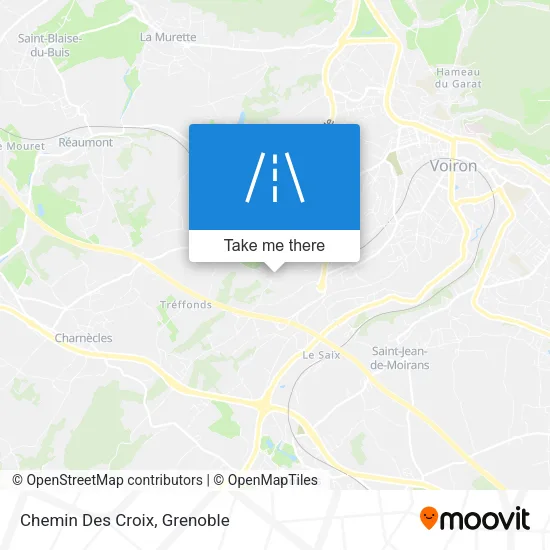 Chemin Des Croix map