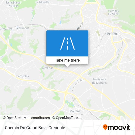 Chemin Du Grand Bois map