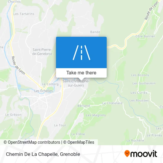 Chemin De La Chapelle map