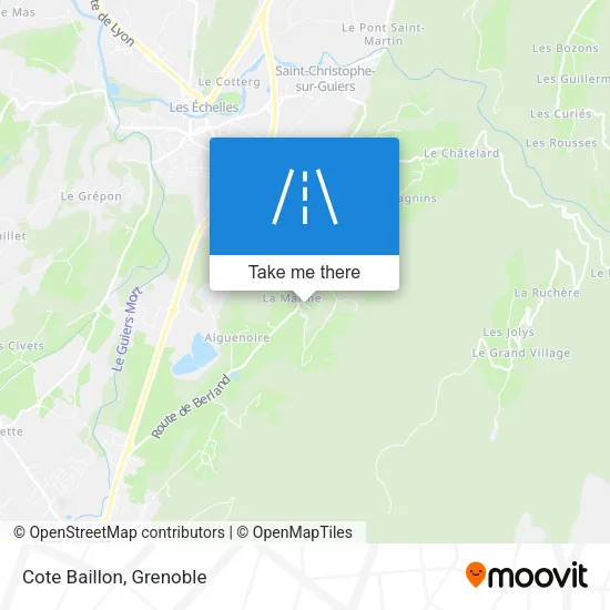 Cote Baillon map