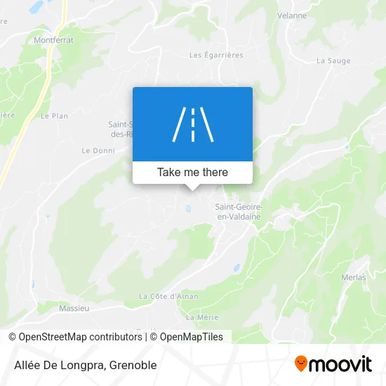 Allée De Longpra map