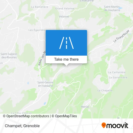 Champet map