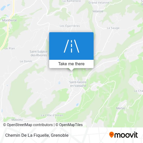 Chemin De La Fiquelle map