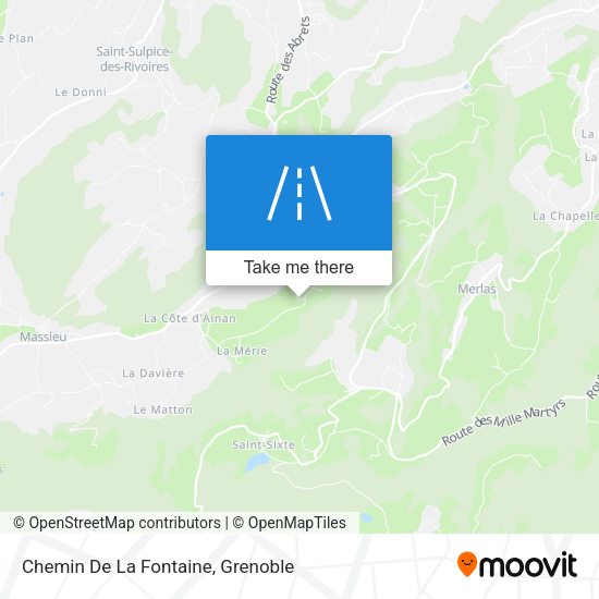 Chemin De La Fontaine map