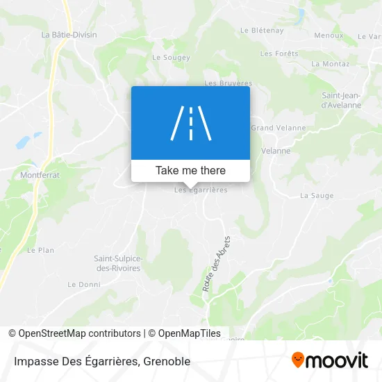 Impasse Des Égarrières map