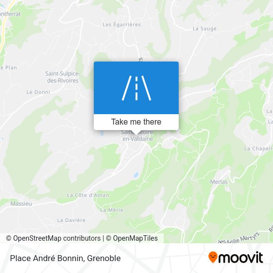 Place André Bonnin map