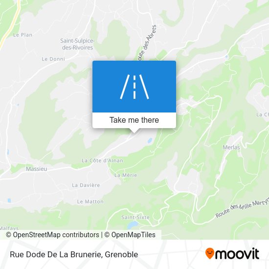 Rue Dode De La Brunerie map