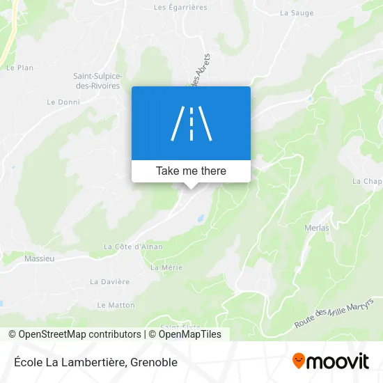 École La Lambertière map