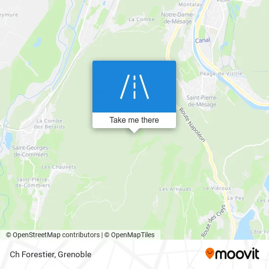 Ch Forestier map