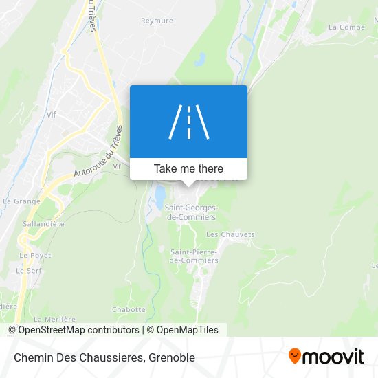 Chemin Des Chaussieres map