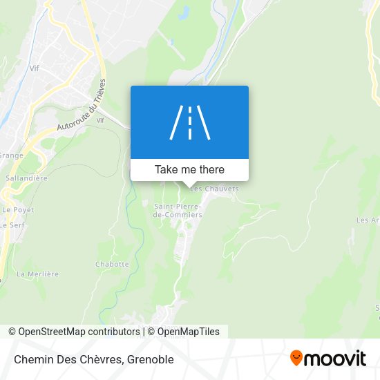 Chemin Des Chèvres map