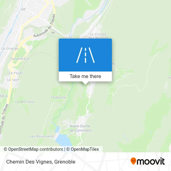 Chemin Des Vignes map