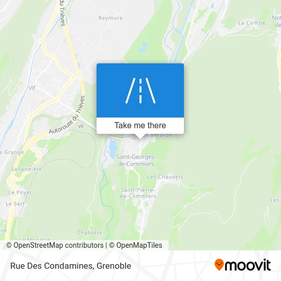Rue Des Condamines map