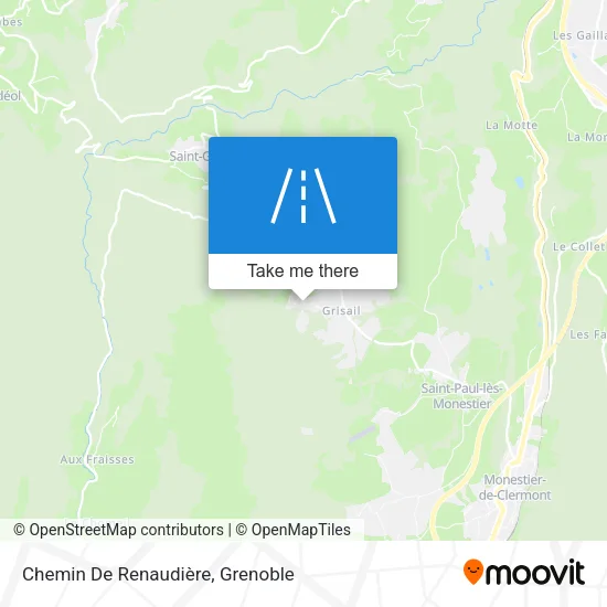 Chemin De Renaudière map