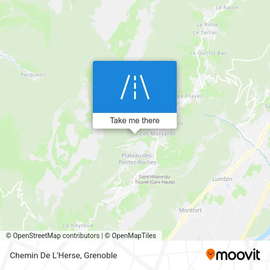 Chemin De L'Herse map