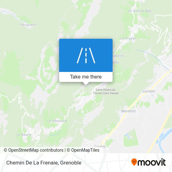 Chemin De La Frenaie map
