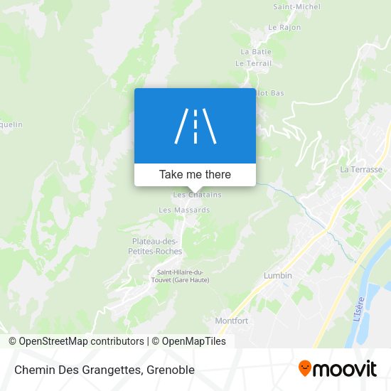 Chemin Des Grangettes map