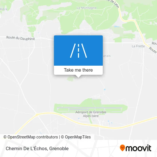 Chemin De L'Échos map