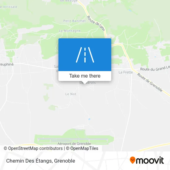Chemin Des Étangs map